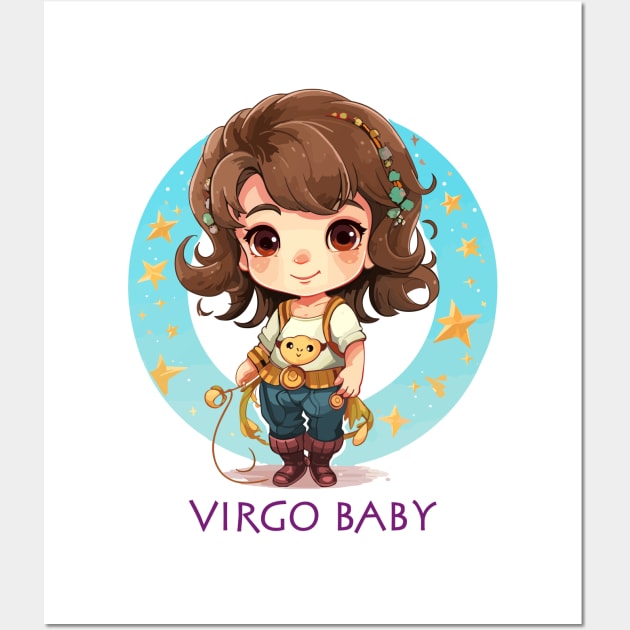 Virgo Baby 3 Wall Art by JessCrafts